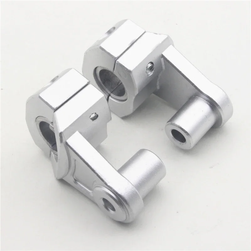 22mm / 28mm Universal  Aluminum Motorcycle Handle bar Clamp Handlebar Riser Adjustable For Honda Kawasaki Suzuki Ducati Triumph