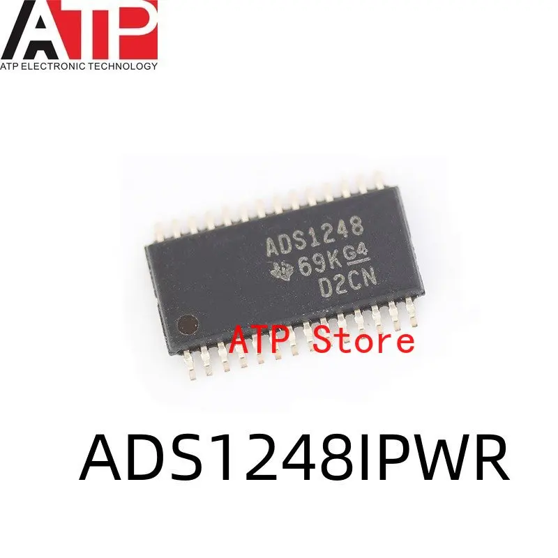 

10 шт./лот новый оригинальный ADS1248IPWR ADS1248 TSSOP-28 ADS1248IPW чип IC ADC 24 бит SIGMA-DELTA 28TSSOP