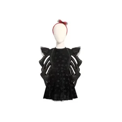 Halloween Stage Performance Costume Anime Cosplay Eight-Legged Spider Girl Dress New 2024 Children's Cosplay Party Wear