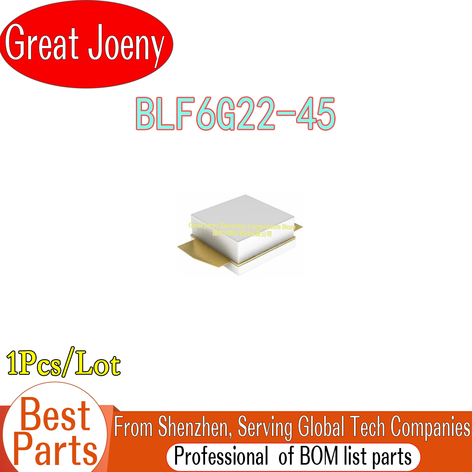 

100% New Original BLF6G22-45 BLF6G22 IC Chipset TO-59