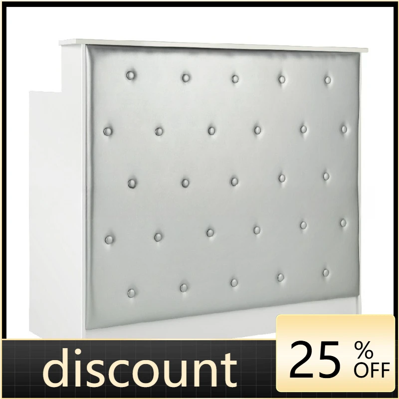 

LTT Silver spray paint checkout page Hair salon Reception table Haircut checkout page