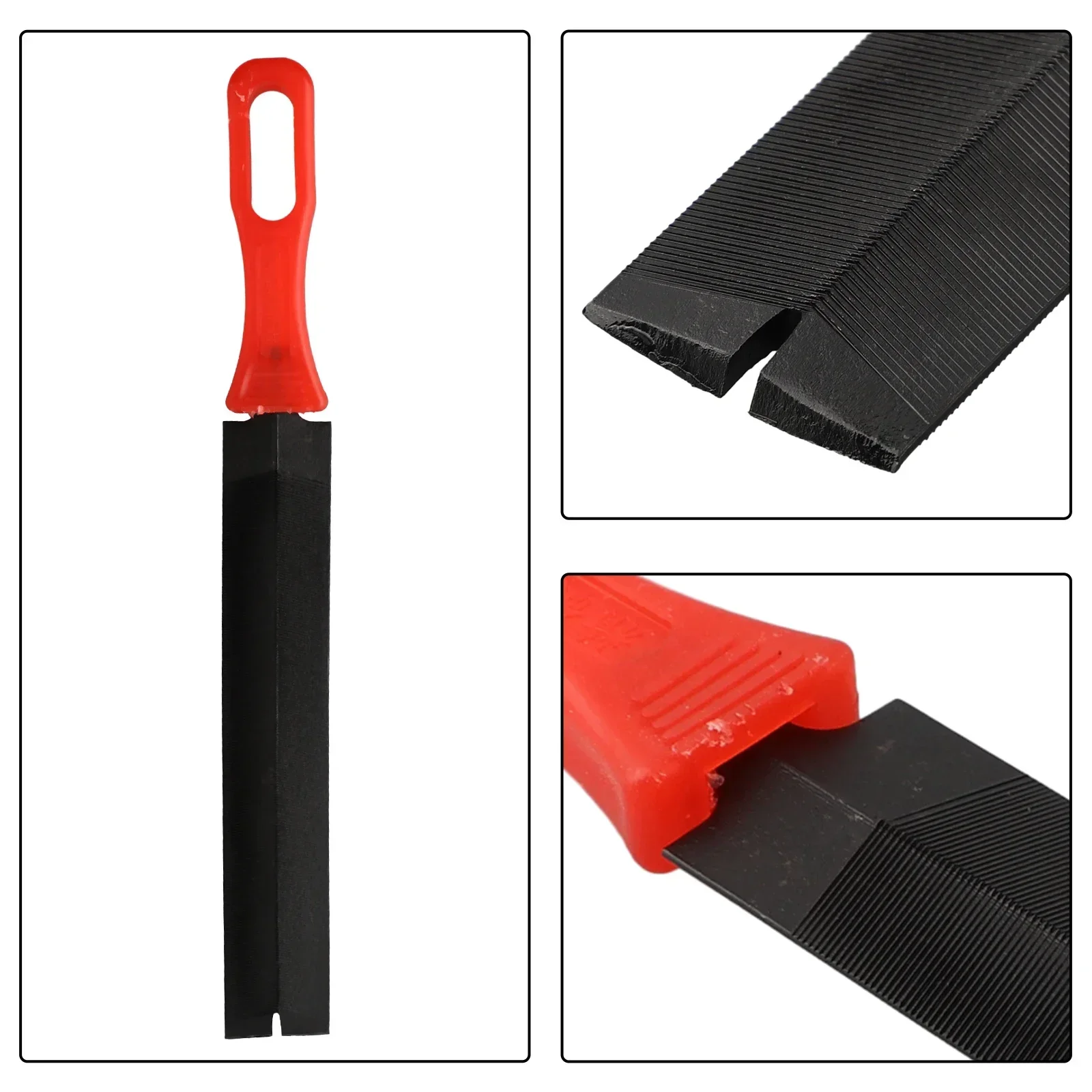 Hand Saw Files With Soft Rubber Handle For Deburring Shaping And Sharpening Available In 150mm And 200mm Sizes