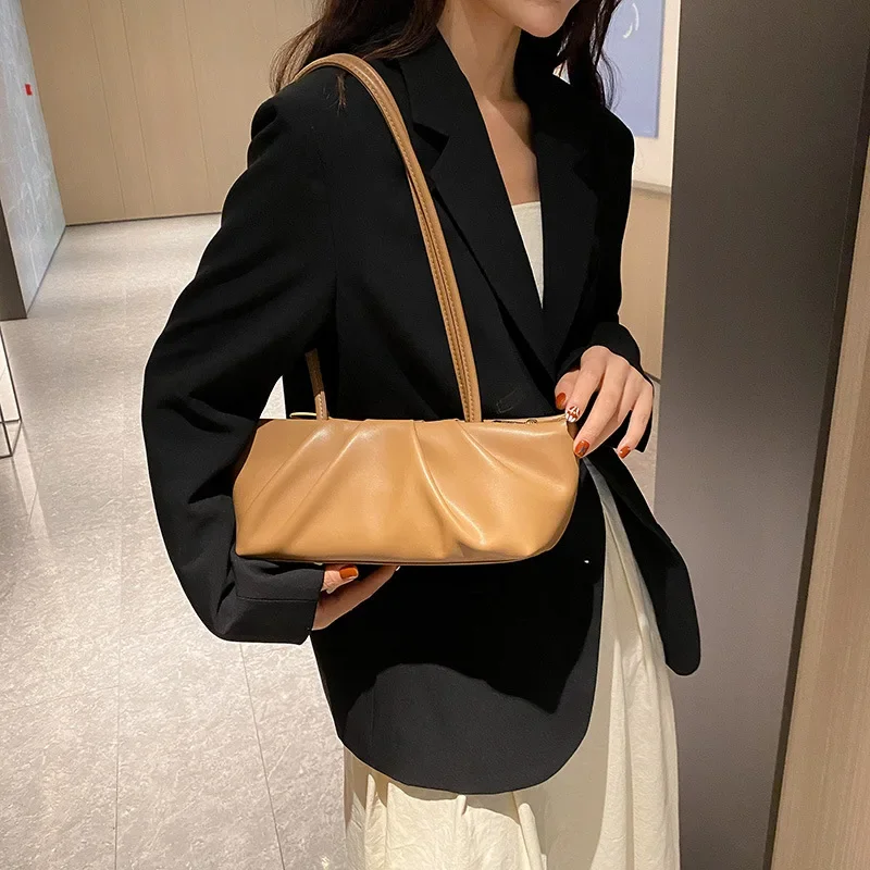 

Designer Personalized Pleated Armpit Bag 2023 Autumn and Winter High-end Women's Shoulder Handbag