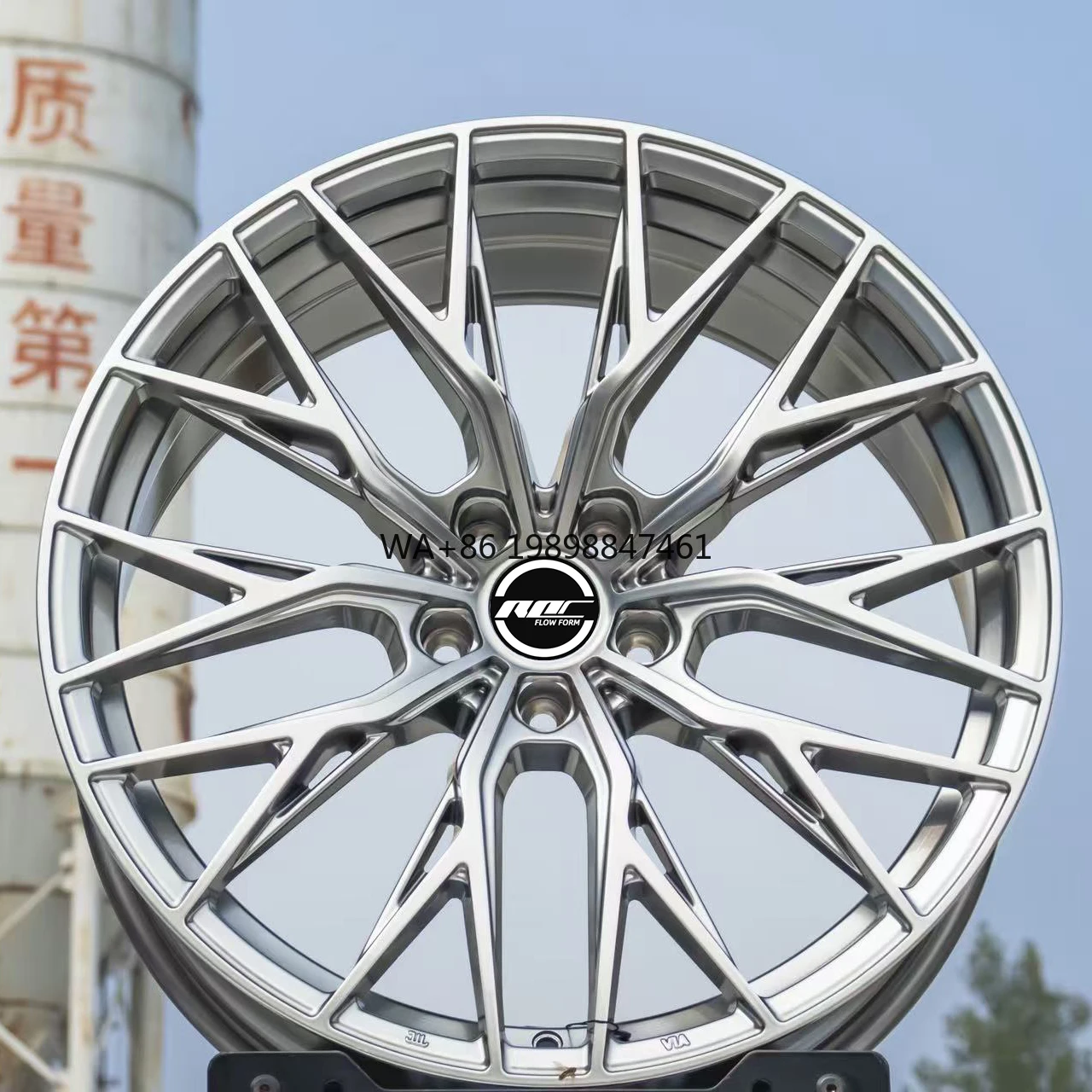 

Roc Multi Flow Forming Wheels 5x112 5x114.3 Passenger Car Rims 20x8.5 Wheels for Lexus ES IS VW CC Audi A4