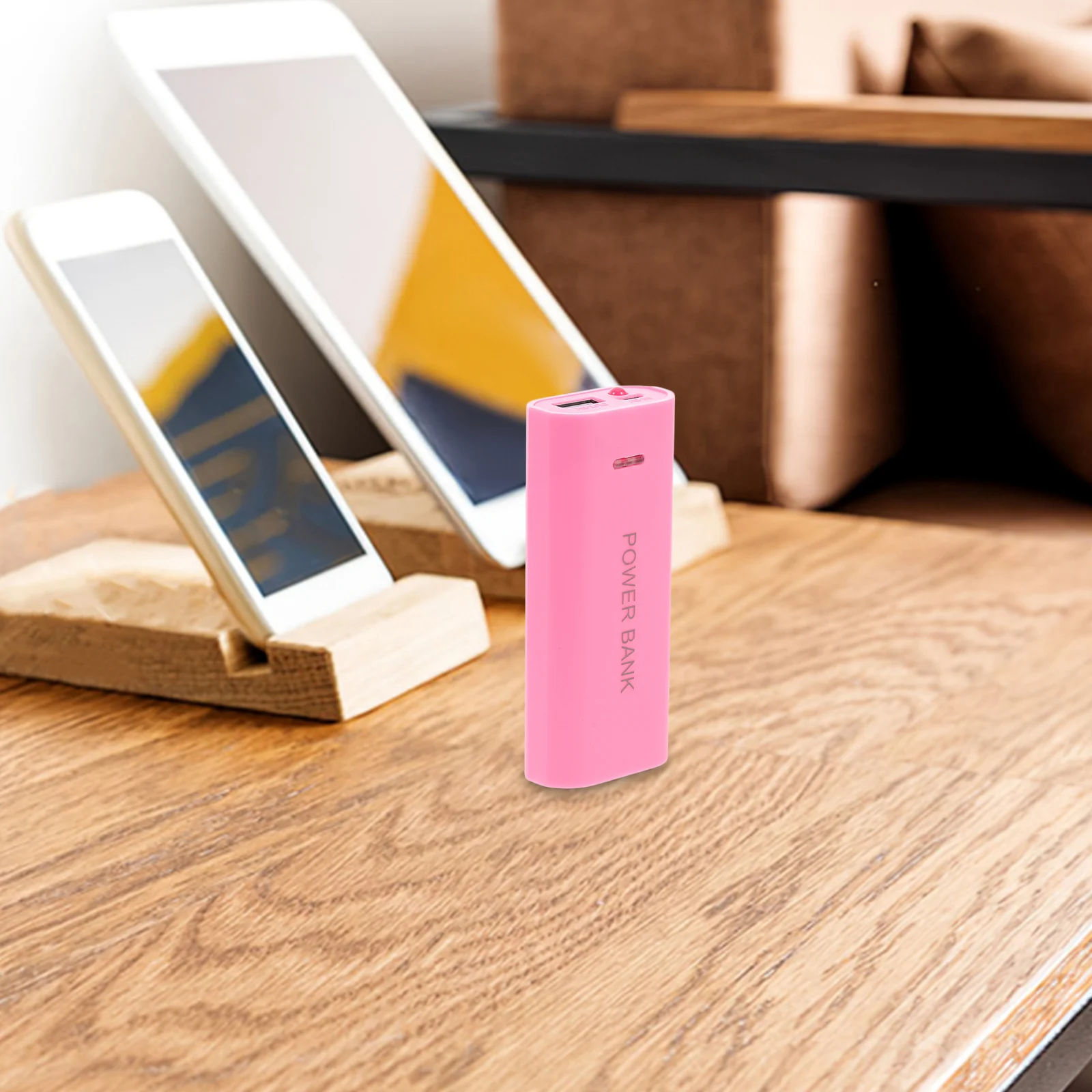 Portable Money Storage Box Sealed Design Compact Fake Power Bank Cash Container Hidden Compartment Safe Travel Business