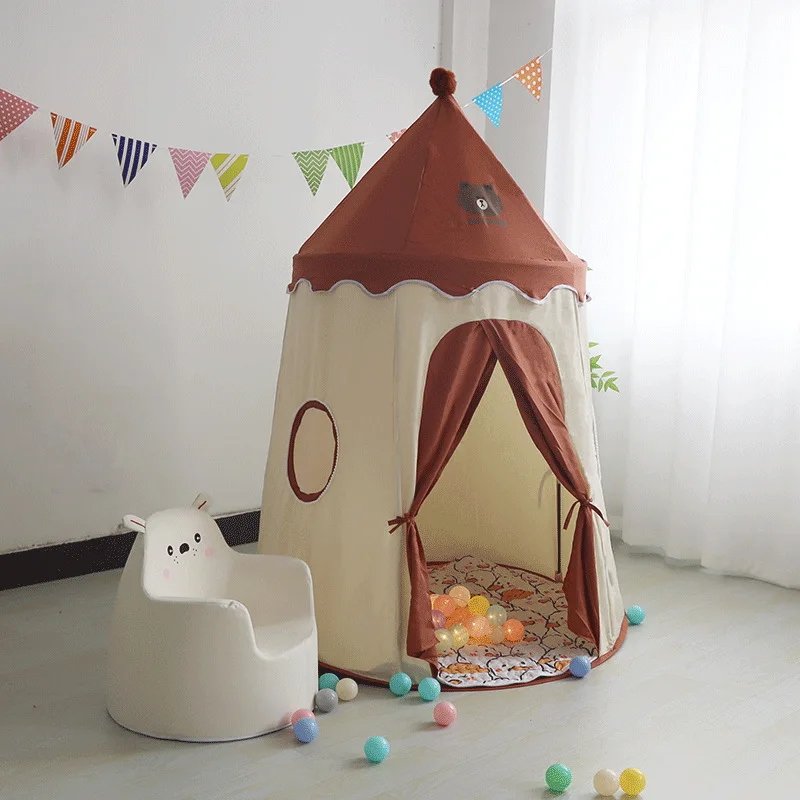 Yurt Theme Tent Baby Toys Funny Ocean Balls Pool Sport Toys for Kids Play Games House Indoor Children's Secret Base Playtent