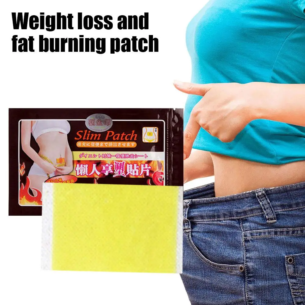 New Upgrades 10pcs Weight Loss Belly Slimming Patch Dampness-Evil Detox Abdominal Fast Sticker Fat Navel Removal Burning U5Z2