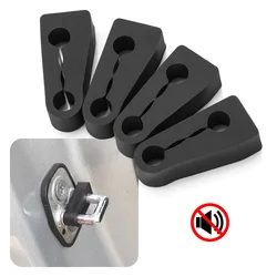 Car Door Lock Sound Deadener Damper Buffer For Peugeot 208 308 508 2008 3008 5008 Partner Rattling Screaks Quiet Noise Deaf Seal