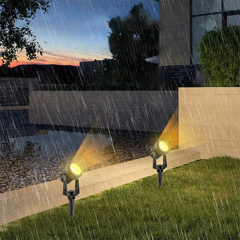 

Solar Lamp Outdoor Waterproof Garden Decoration Courtyard Landscape Light Spotlights 6color Waterproof LED Lights Lawn Lamp