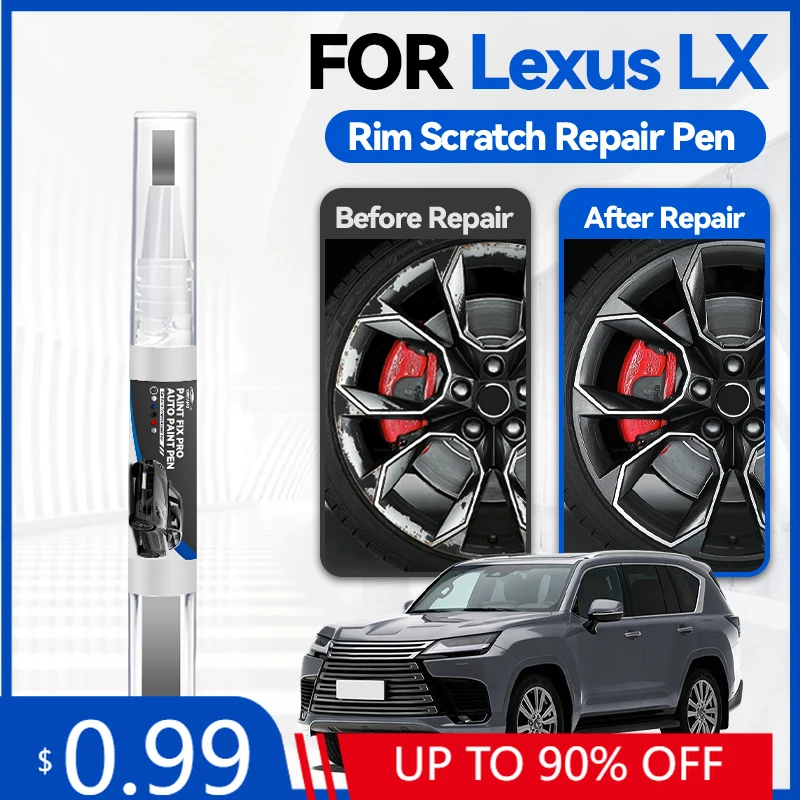 

Wheel Hub Touch Up Paint Pen For Lexus LX Car Paint Repair Pen Touch Up Scratch Remover DIY Auto Accessories Gray 1K2 White 082