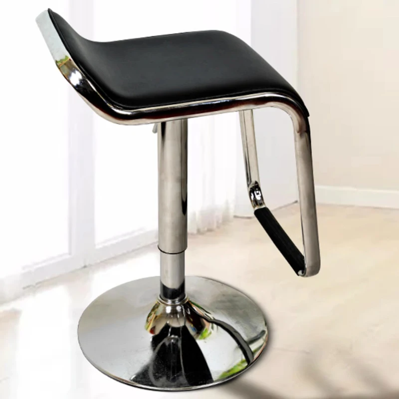 

Factory Wholesale Bar Stools Kitchen Restaurant Pu Leather Swivel Bar Chair
