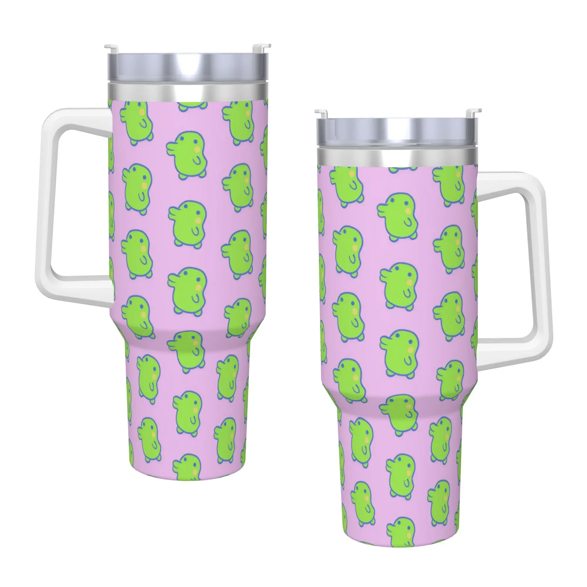 كوتشيباتشيس ماميتشي بهلوان زجاجة مياه للمشروبات الباردة مانعة للتسرب كوب قهوة من الفولاذ المقاوم للصدأ مطبوع أكواب سيارة للتخييم