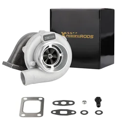 GT3037 GT3076 T3.82 A/R Turbo/Turbocharger Compressor GT30Boost Up to 500 HP