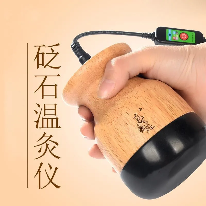 Bianstone health moxibustion instrument warm moxibustion pot Meridian energy instrument positive energy health moxibustion pot