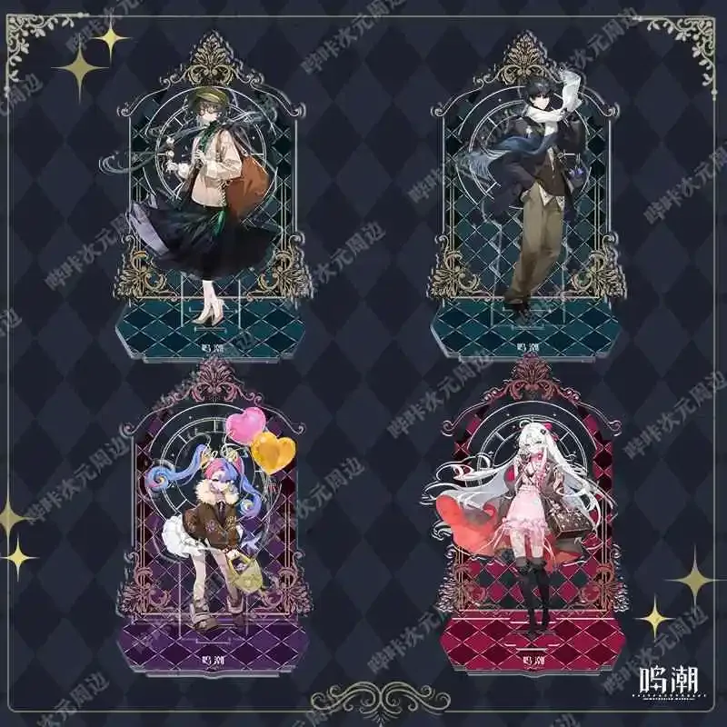 

Game Wuthering Waves Carlotta Montelli ROCCIA Rover Theme Acrylic Stand Figure Model Cosplay Desktop Decor Gift