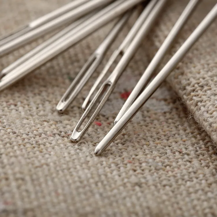 5pcs Large Eye Blunt Needles Leather Sewing Needle Embroidery Tapestry Hand Sewing tools