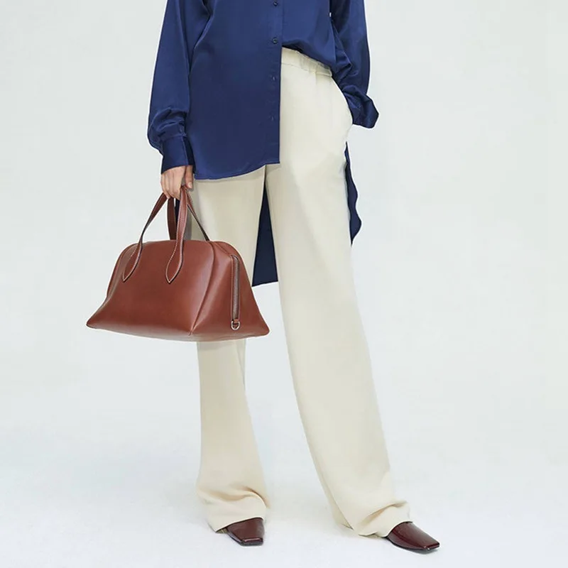 

High Waisted Versatile Casual Wide Leg Straight Leg Air Pants