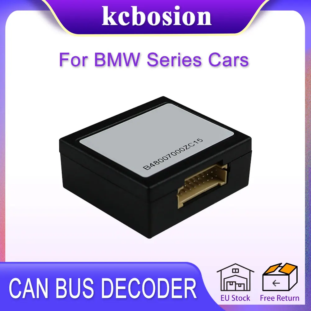 Kcbosion Car  Radio Adapter Canbus Box Amplifier Decoder For BMW E46 E39  E53 E83 X3 X5 Cars 2 Din