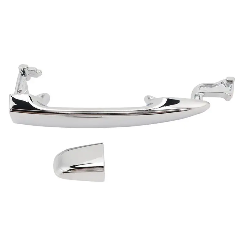 A73X-Rear Sliding Door Outer Handle Chrome Left Right Fit For Toyota Alphard 2003-2008 69230‑58010