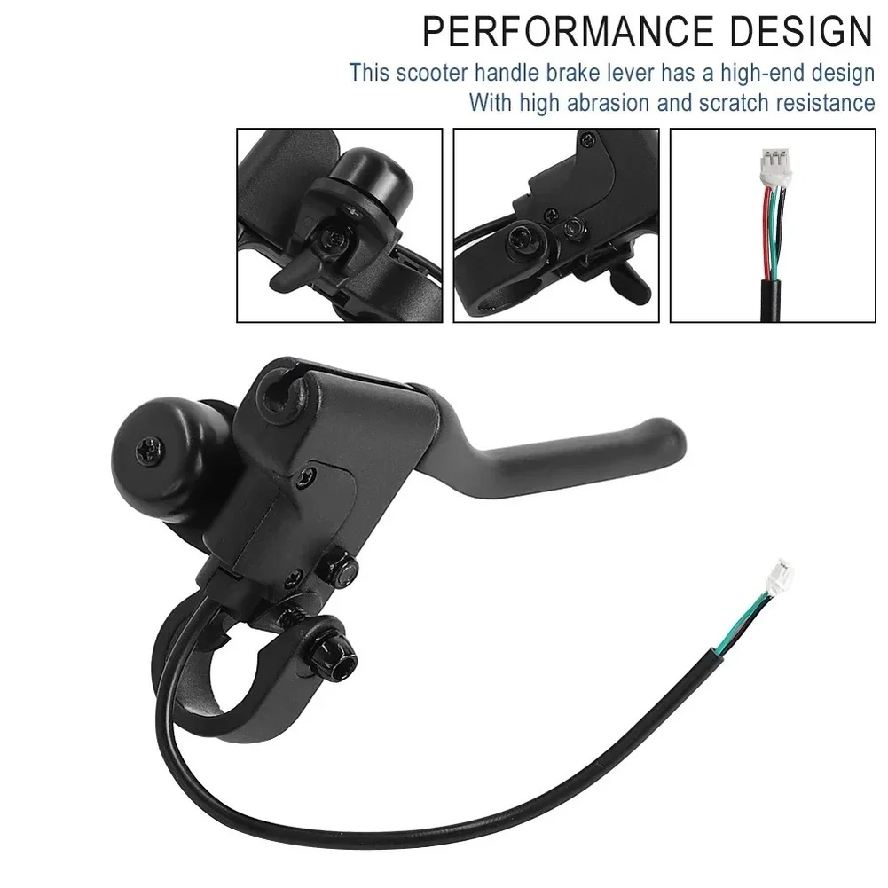 19cm Brake Cable Electric Scooter Brake Lever For Urban Transportation Ergonomic Grip Design For Xiaomi 3 Lite Scooter