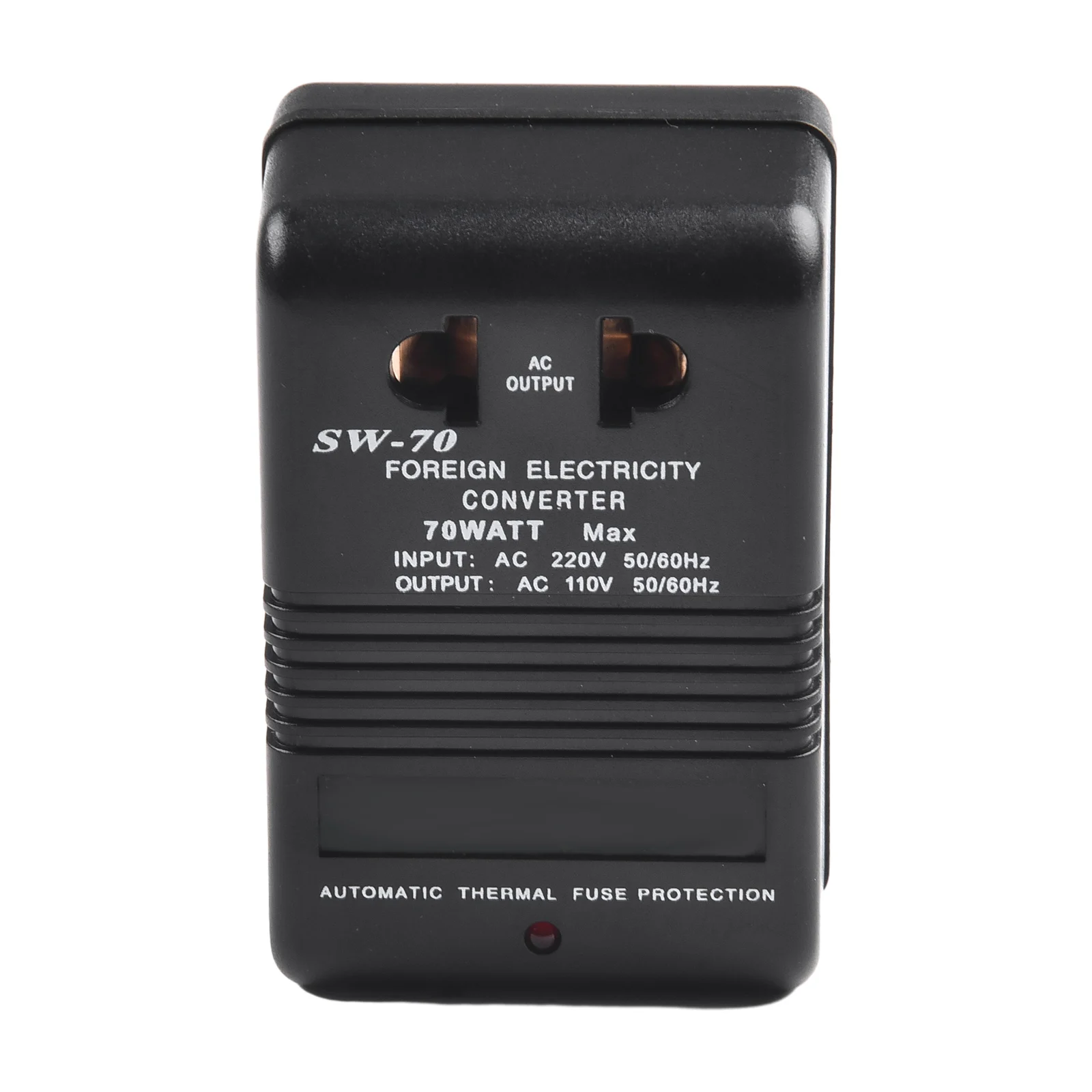 Step-down Transformer 220V To 110V Voltage Converter 70W SW-70 Voltage Converter Travel Adapter Electrical Equipment Tools