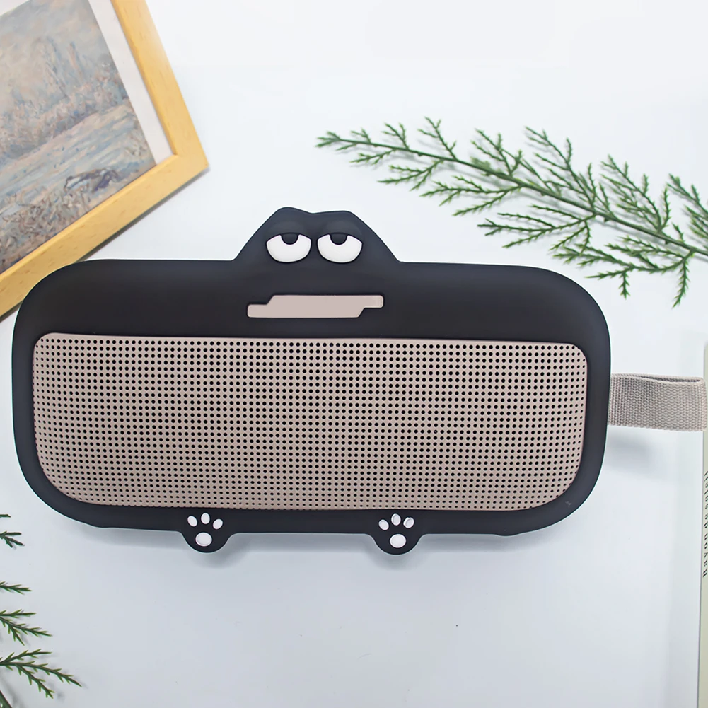 Funda de silicona apta para Bose SoundLink Flex 2nd Gen funda protectora de piel funda de silicona suave a prueba de golpes antiarañazos a prueba de caídas