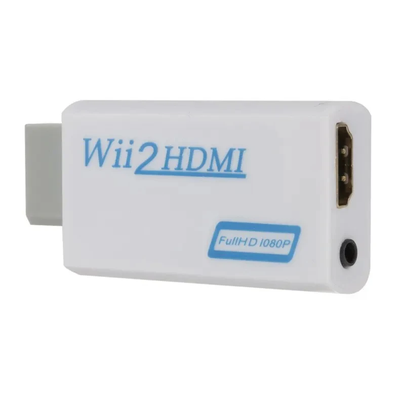 DATA FROG Wii To HDMI-compatible Adapter Converter 3.5mm Audio For PC HDTV Monitor Wii2 To HDMI-compatible Converter Adapter