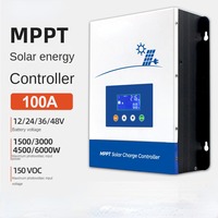 ICharger-MPPT-10048 Photovoltaic Power Generation Controller MPPT/100A High Power 12V/24V/36V/48V Solar Controller