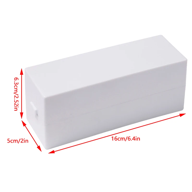 48 otworów wiertła do paznokci pudełko do przechowywania puste przezroczyste pudełko wiertarka do paznokci stojak na akcesoria do Manicure narzędzia