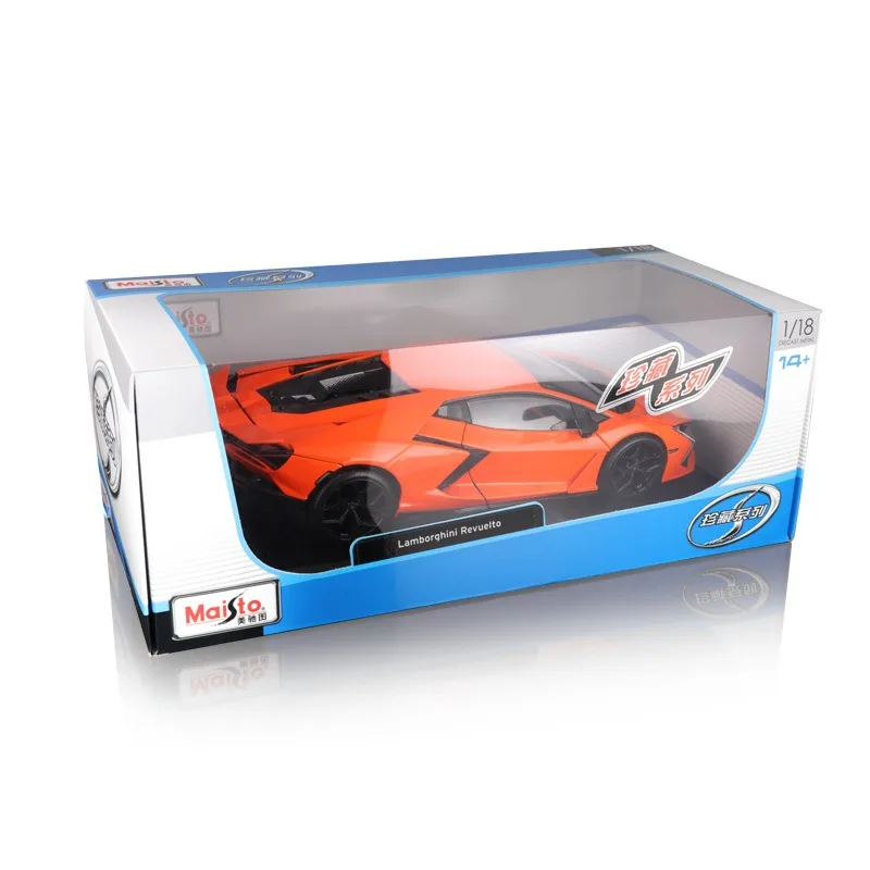 Maisto 1:18 Lamborghini Revuelto Sports Car Static Die Cast Vehicles Collectible Model Car Toys