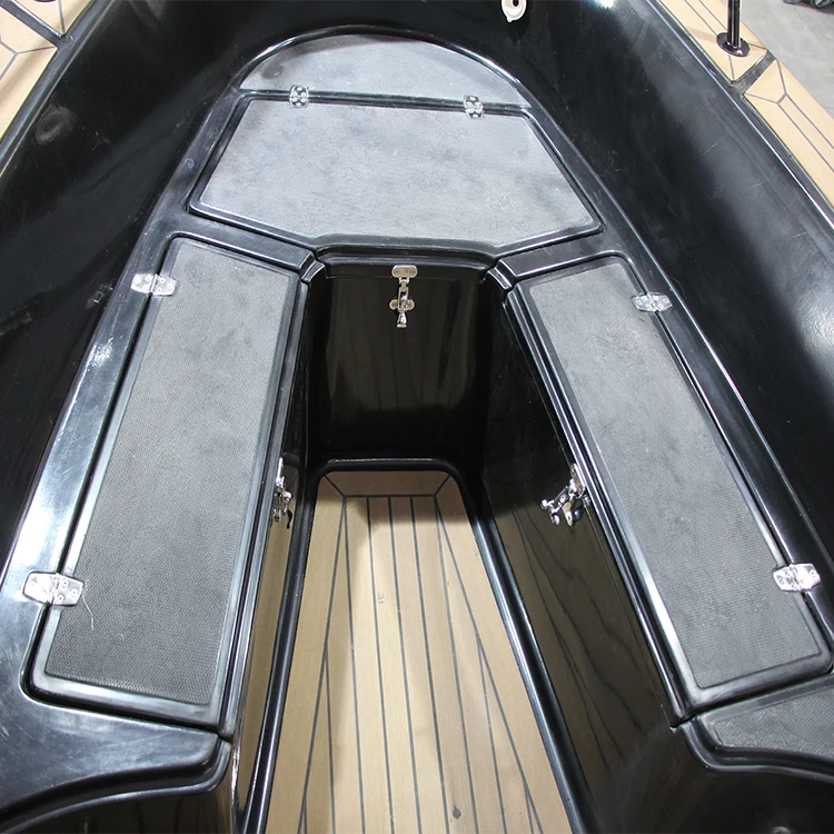 Simi stijve rib 960 hoge snelheid sport 28ft glasvezel romp rib opblaasbare boot met T-top