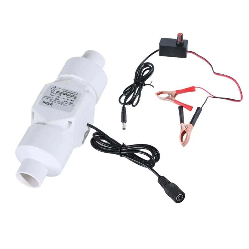 

31GJ Inline Duct Fan Ventilation Exhaust Boosters Fan Filter Duct 12V Extractor Blower Adjustable Speed Exhaust Fan