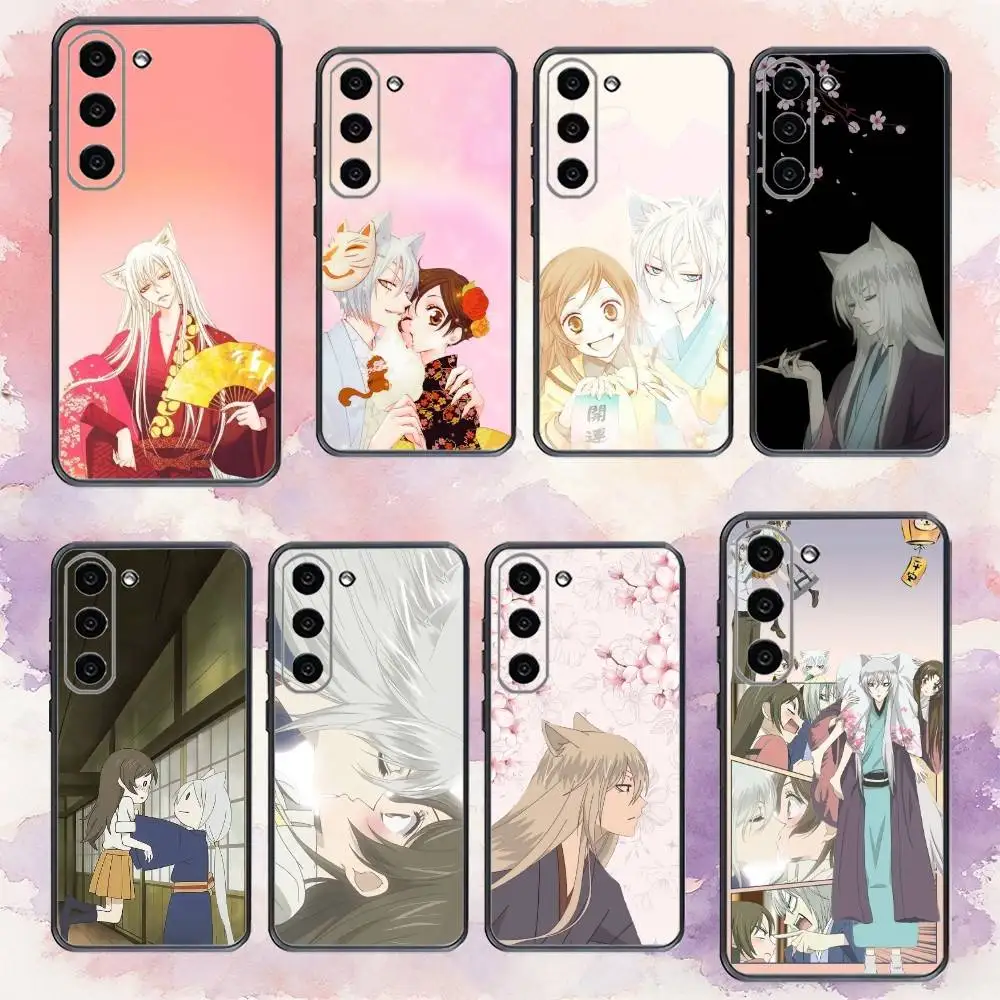 

T-Tomoe K-Kamisama Anime Phone Case For Samsung Galaxy A73,A72,A71,A70,A53,A52,A51,Others Soft Black Cover