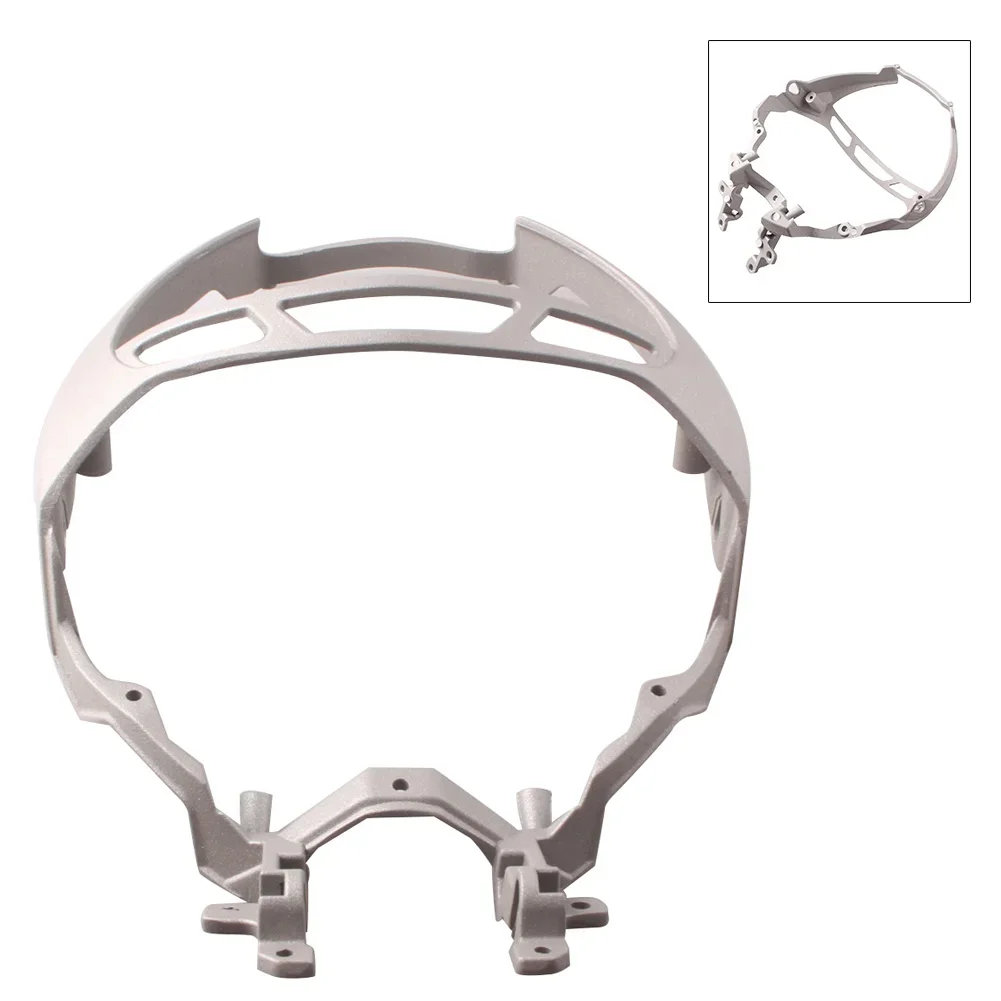 Untuk Ducati Monster 696 659 795 796 Lampu Depan Sepeda Motor Braket Cowl Tetap Fairing Depan Perak