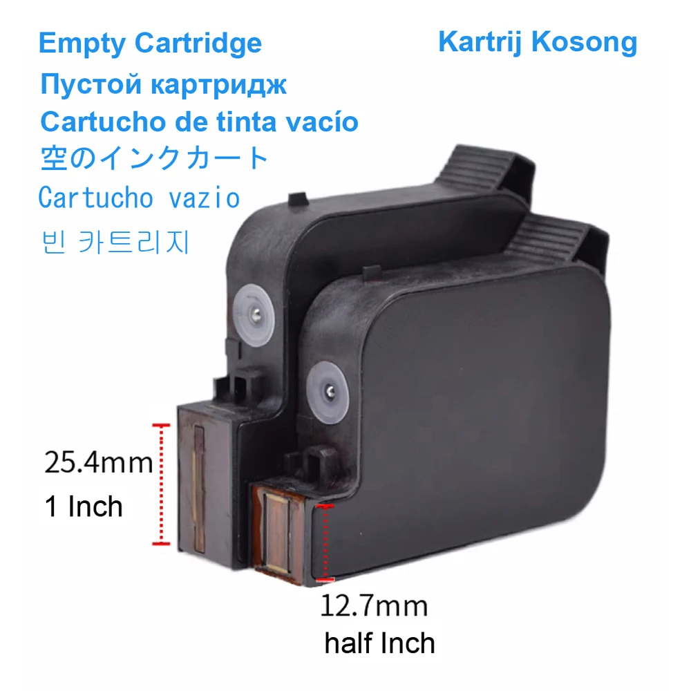 

Empty Handheld Inkjet Cartridge