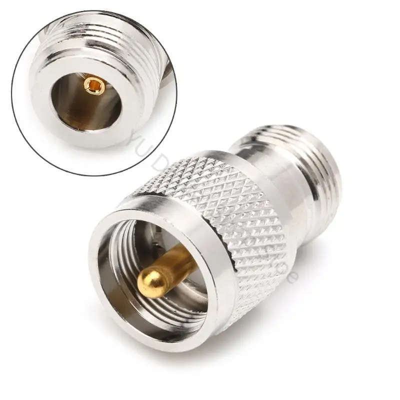 96BA PL259 UHF-Stecker auf N-Buchse, gerader 50-Ohm-HF-Stecker – Detail 7