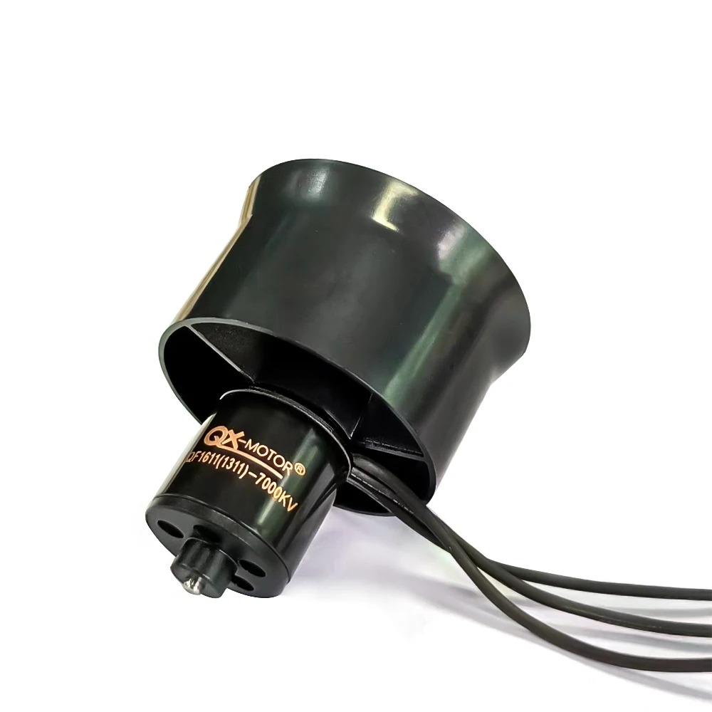 QX-Motor 30mm EDF 6 Blades Fan With QF1611(1311) Brushless Motor 6000KV 7000KV 5000KV 4000KV For DIY RC Airplanes Model Parts