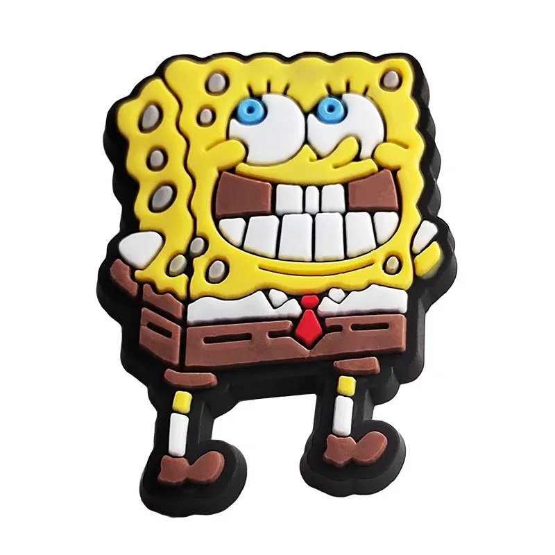 20 Stück Spongebob-Schuhanhänger für Slides, Sandalen, Crocs, Schuhdekorationen, Zubehör, Schnalle für Weihnachten, Geburtstag, Party, Geschenk – Detail 7