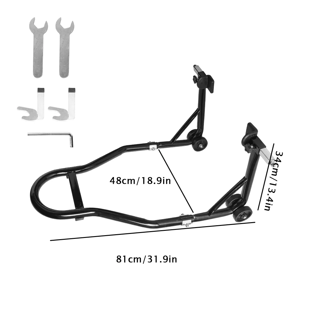 Universal Motorrad Unterstützung Stehen Motorrad Lift Stehen Hinterrad Halterung Unterstützung Rahmen Reifen Reparatur Werkzeug