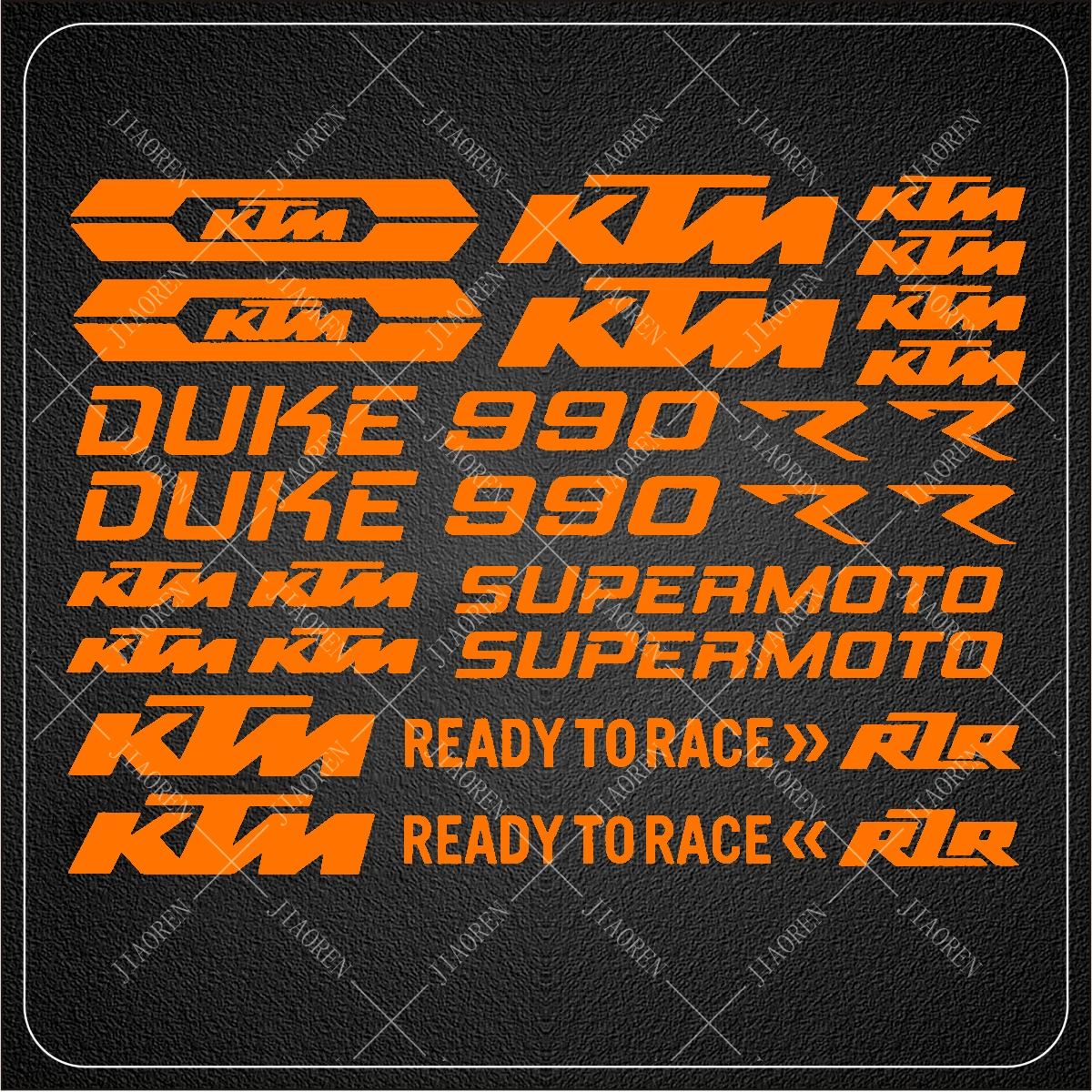 Motorcycle KTM Duke 990 Stickers Waterproof Decal Logo