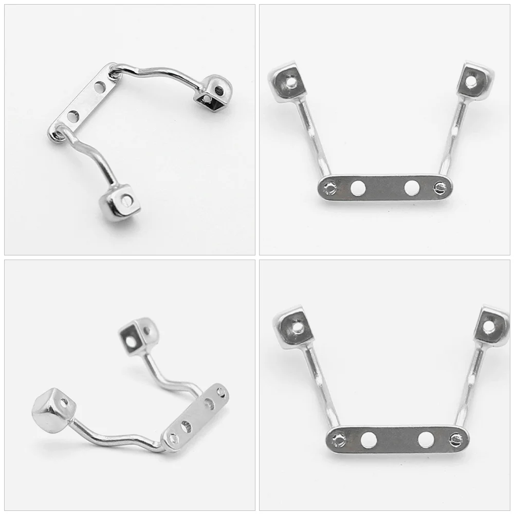 

2Pcs Nose Pads Replacement Stainless Steel Bracket for Eyeglasses Frameless Glasses Nose Pad Accessories