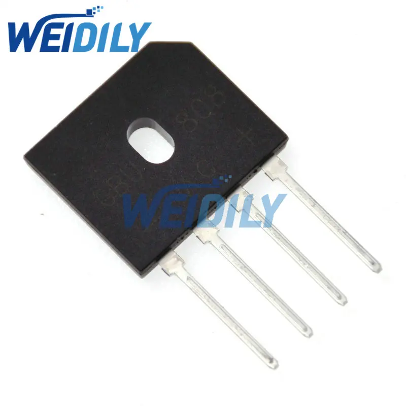 5PCS GBU808 800V 8A power Diode Bridge Rectifier New