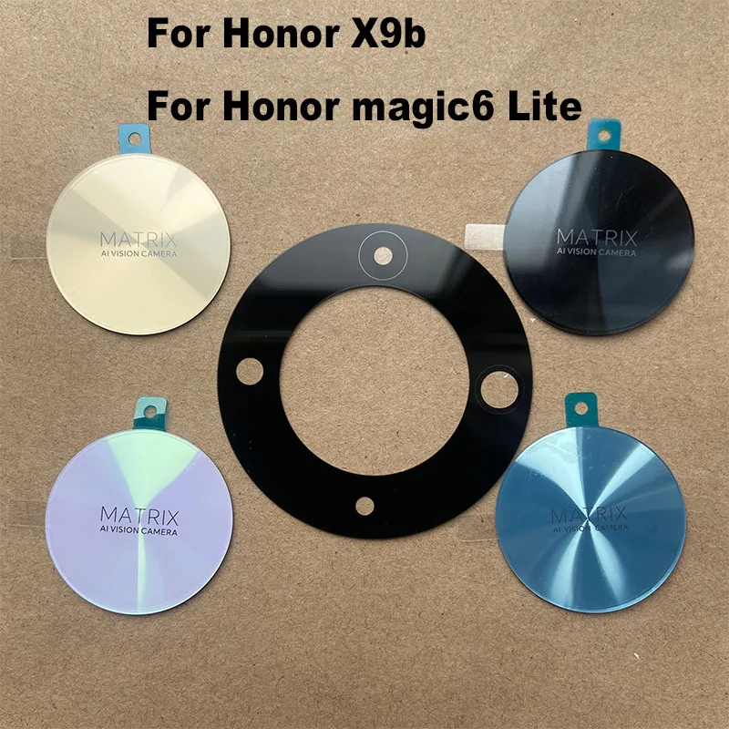 

1PCS For Huawei Honor X9b 5G Back Camera Lens Rear Glass With Adhesive Sticker Replacement Inner Outer