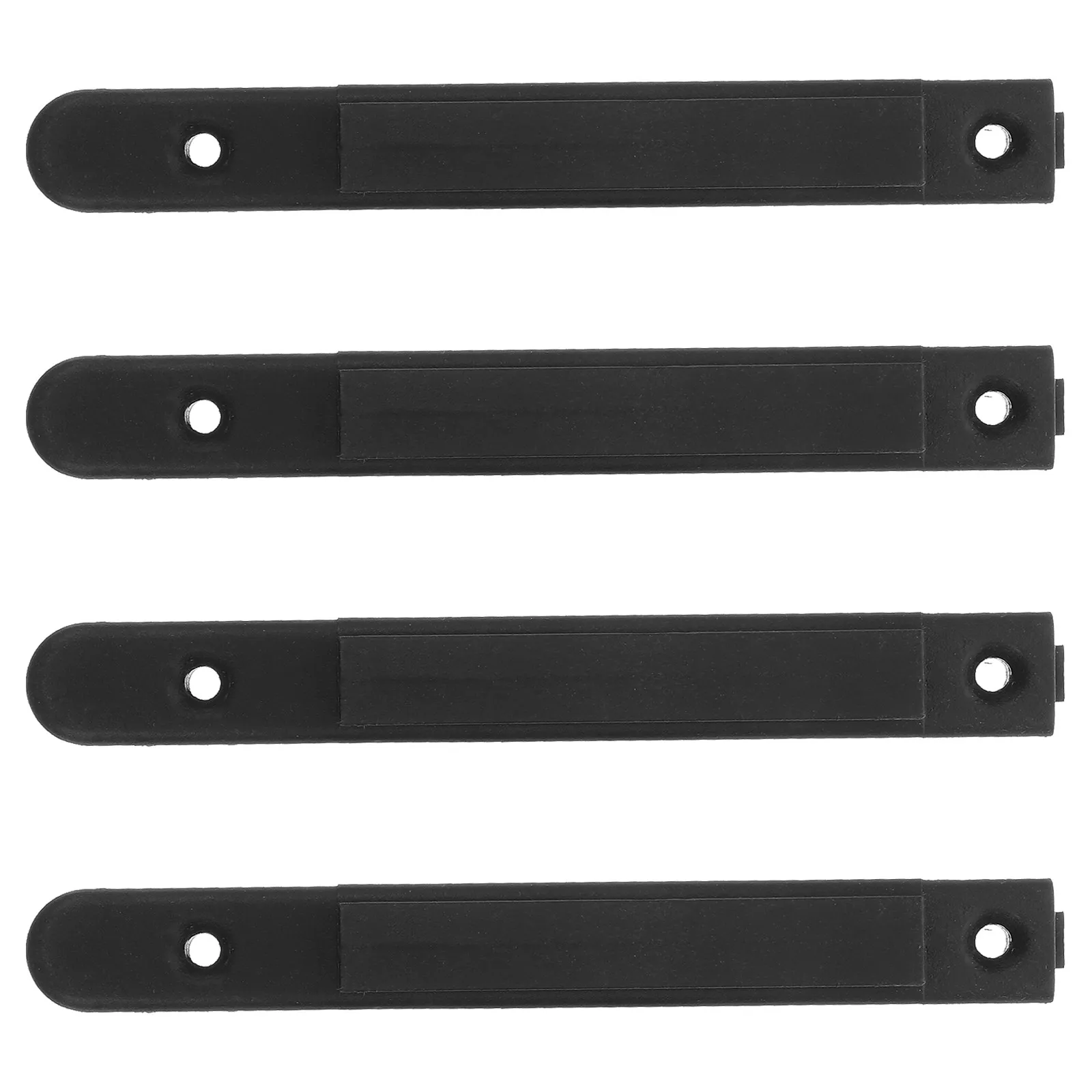 4Pcs Retractable Caution Belt Buckle Universal Fit Crowd Line Barriers Parts Secure Belt Stanchions Buckle for Property Markers
