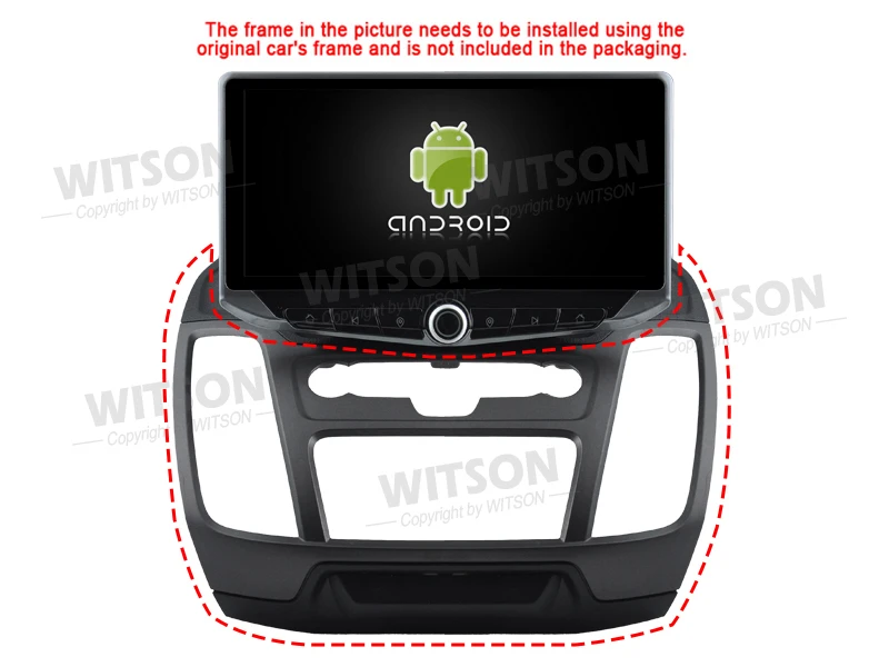 Auto Stereo 10.88‘’ QLED Screen Android Car Radio For Ford Transit Connect Tourneo 2020-2025 Carplay GPS Audio Multimedia
