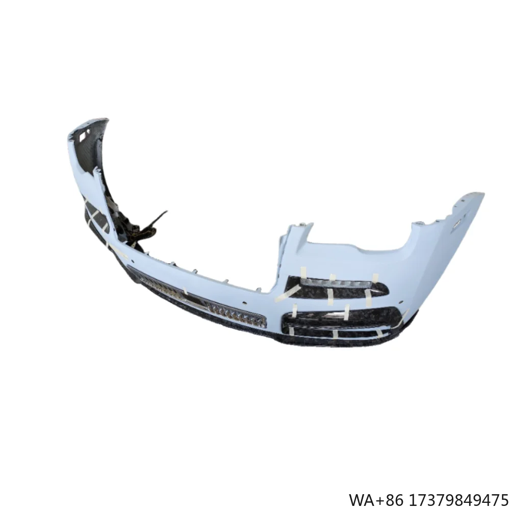 

Dry Carbon Fiber M-Style Forged Pattern Front Bumper Body Parts Modification for Rolls Royce Phantom