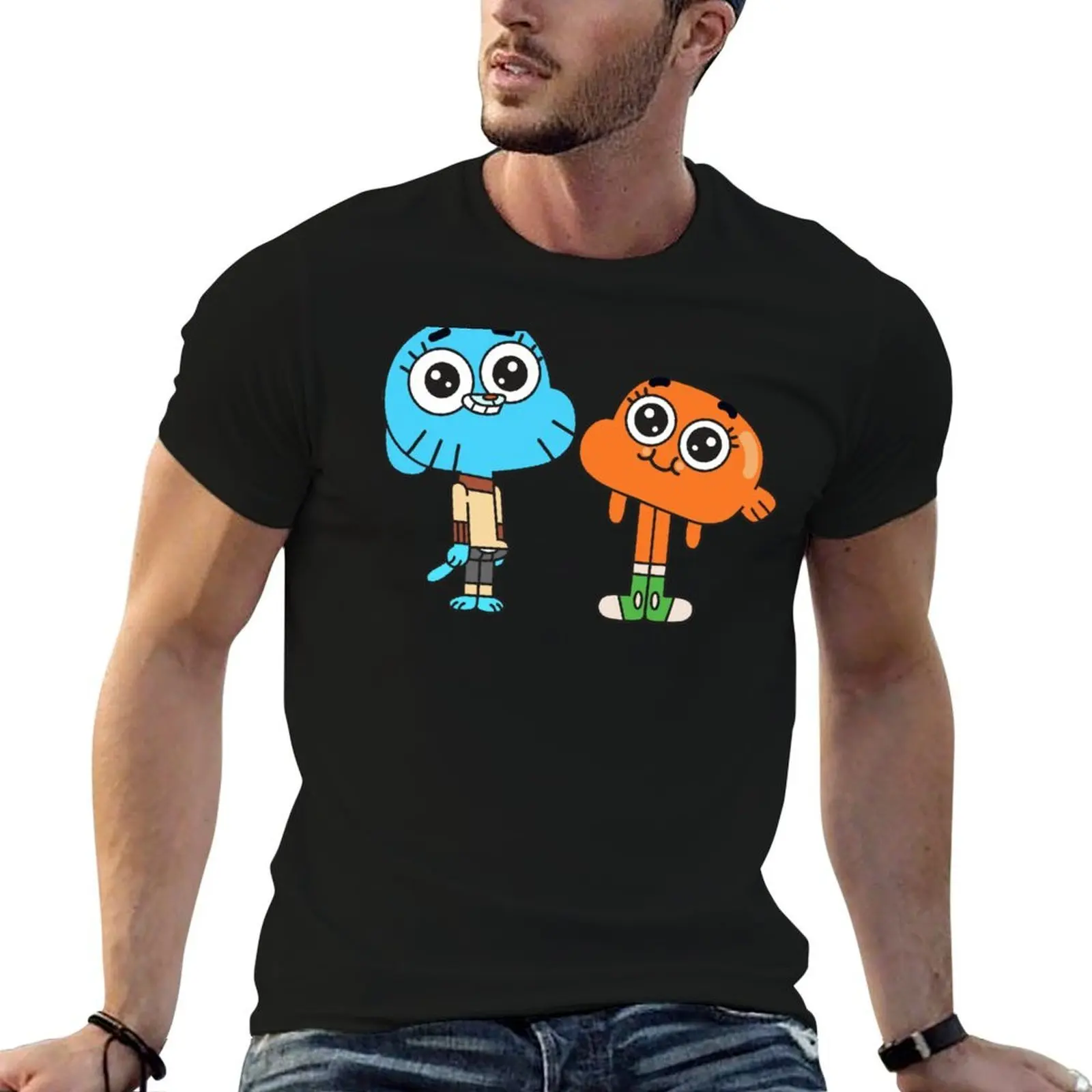 

Gumball Darwin T-Shirt man t shirt cotton men t shirt cotton 100% T-Shirt