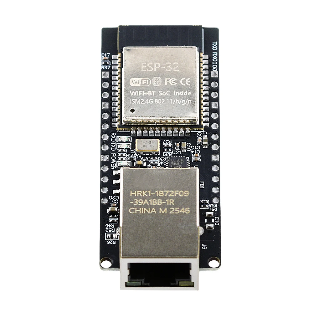 ESP-32 WLAN BT Modul WT32-ETH01 Eingebettetes Seriell-zu-Ethernet-Übertragungsmodul Drahtloses Modul ESP32-32 WT32 ETH01 – Detail 6