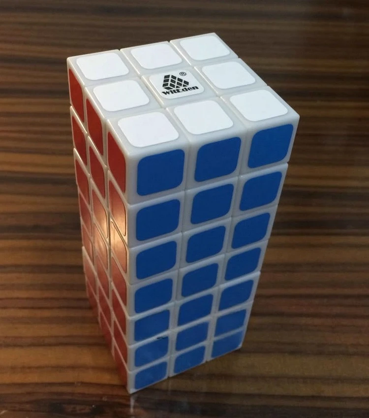 337 Cubo alieno Scala desiglabile 3x3x7 Cubo magico 3D Puzzle Toy Witeden Intelligence Park Antistress Giocattolo divertente Regalo