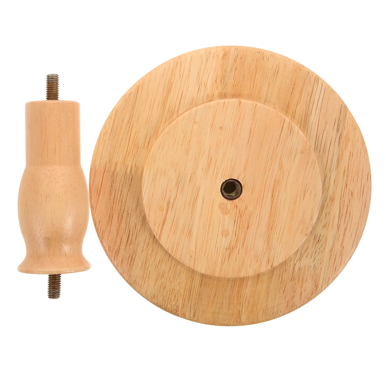 

Wooden Mannequin Head Display Base Smooth Surfaces Enhance Visual Impact Versatile Option Mannequin Head Base Display Holder